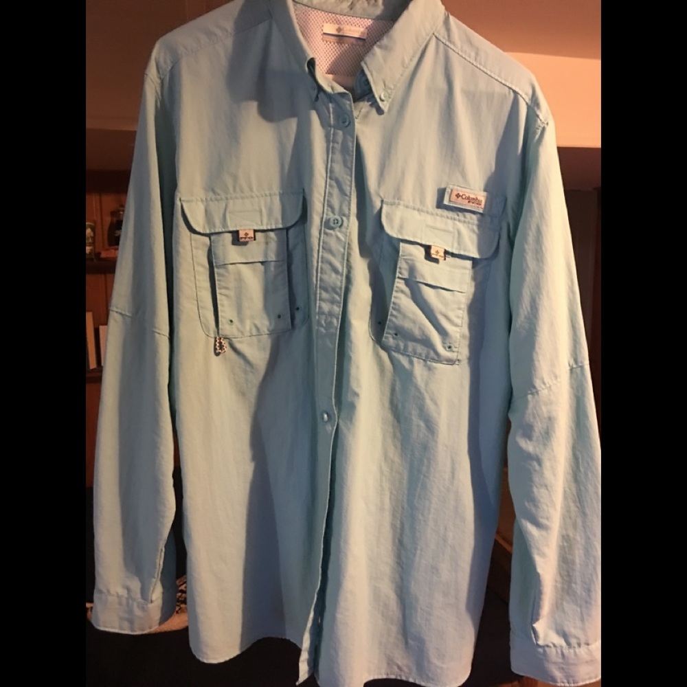 Columbia long sleeve vented shirt